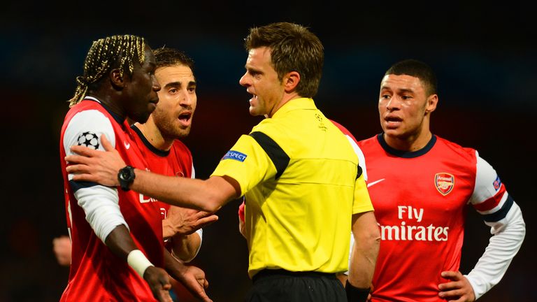 Bacary Sagna: Questions referee Nicola Rizzoli