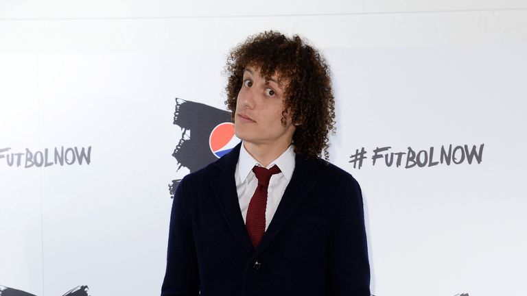 David Luiz: At the 'Art of Football' exhibition