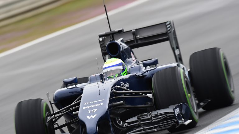 FW36 on track