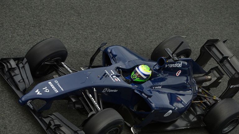 FW36 on track