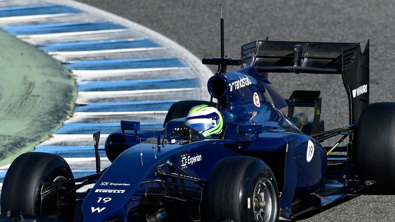 FW36 on track