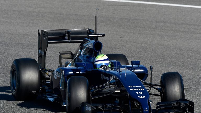 FW36 on track