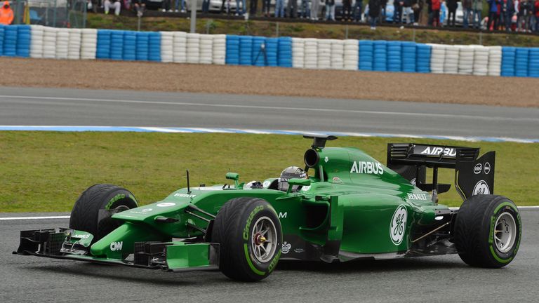 CT05 on track