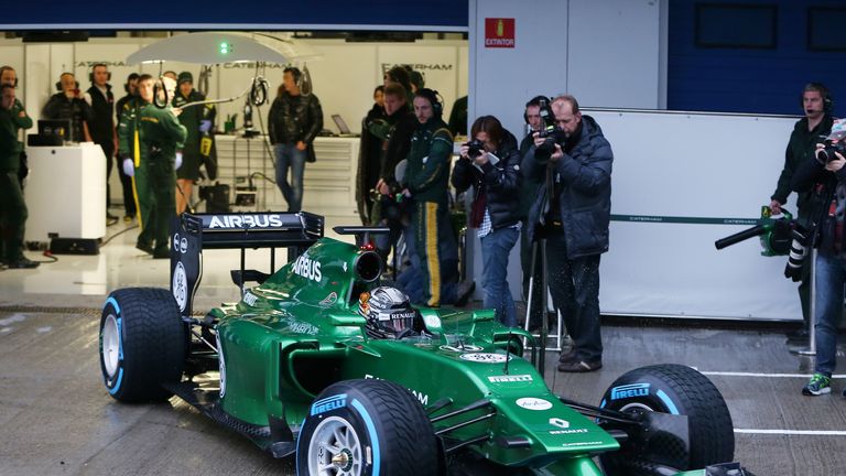 CT05 on track