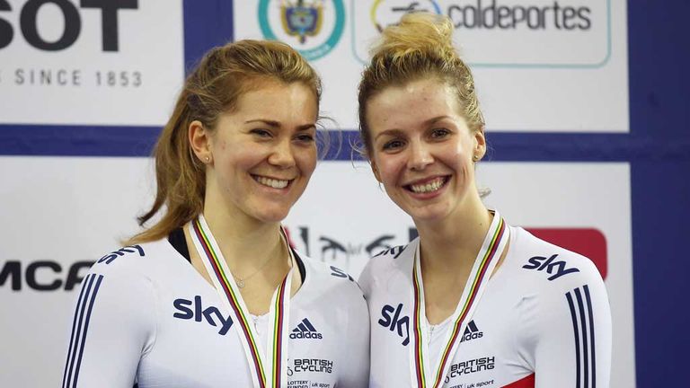 Becky James and Jess Varnish