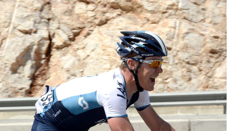 Kristof Goddaert on stage 5 of the 2013 Tour of Oman