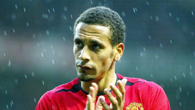 Manchester United's Rio Ferdinand shows his dejection after his teams 3-1 defeat by Fulham, during their Barclaycard Premiership match at Old Trafford, Man