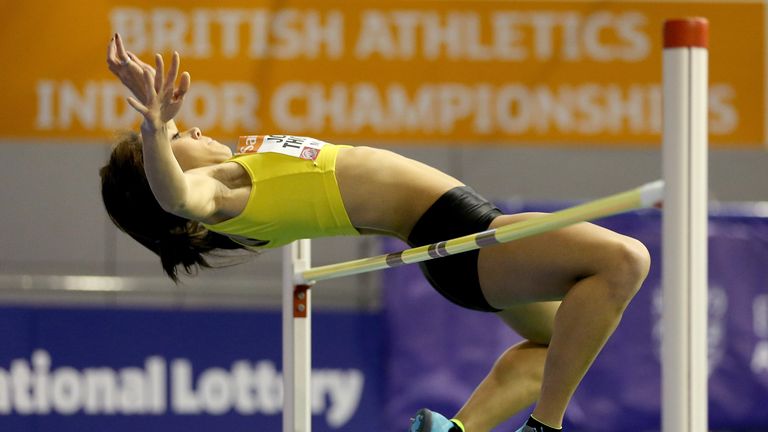 Katarina Johnson-Thompson: Smashed her own personal best to win the high jump in a British record time