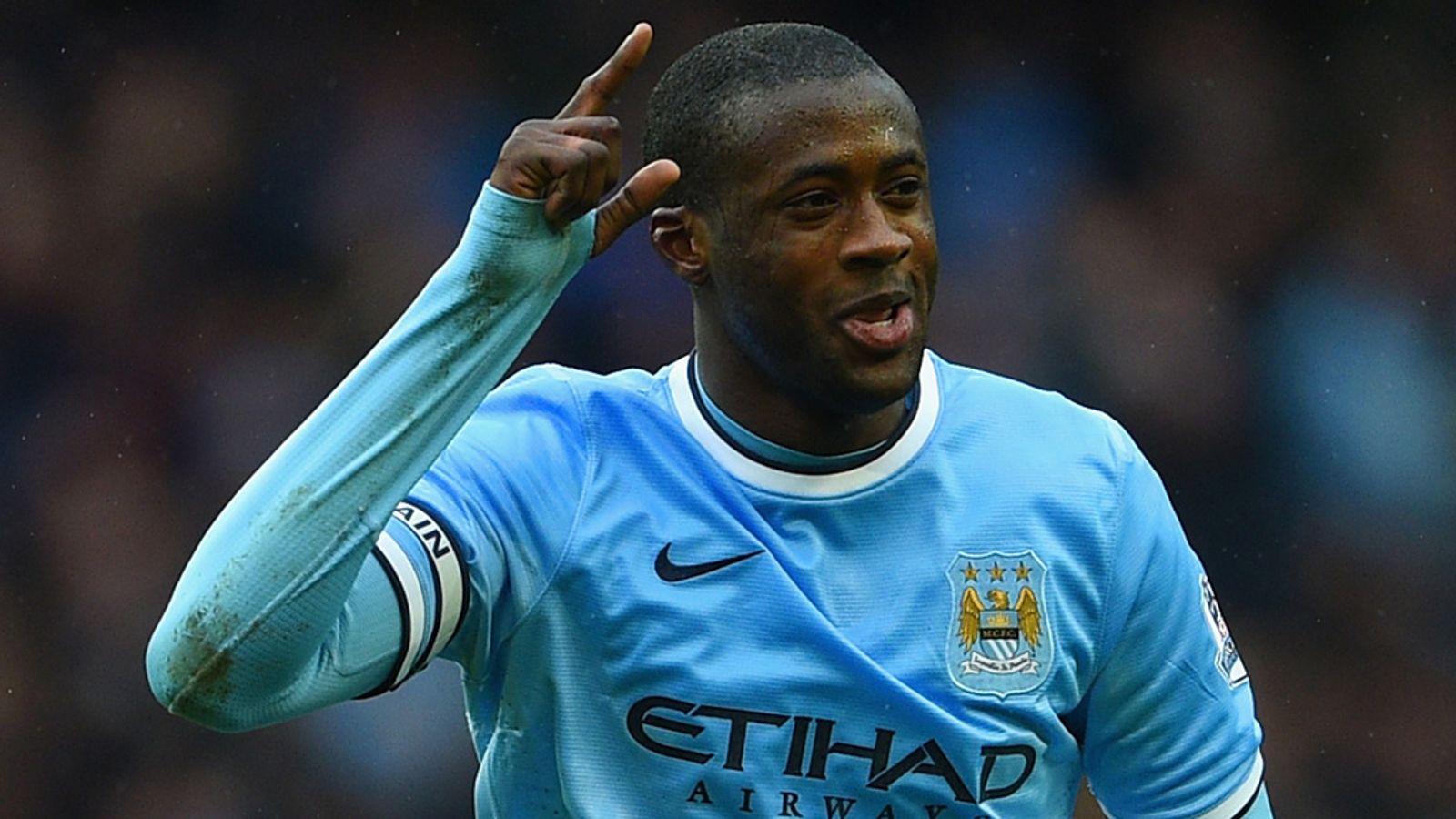 Premier League Yaya Toure happy to stay at Manchester City Football News Sky Sports