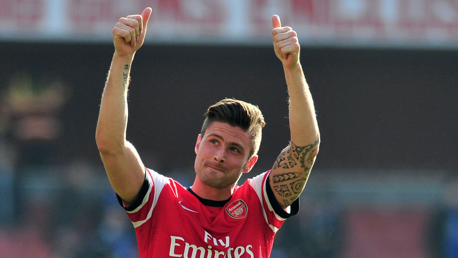 Premier League: 'Happy' Olivier Giroud wants long-term Arsenal