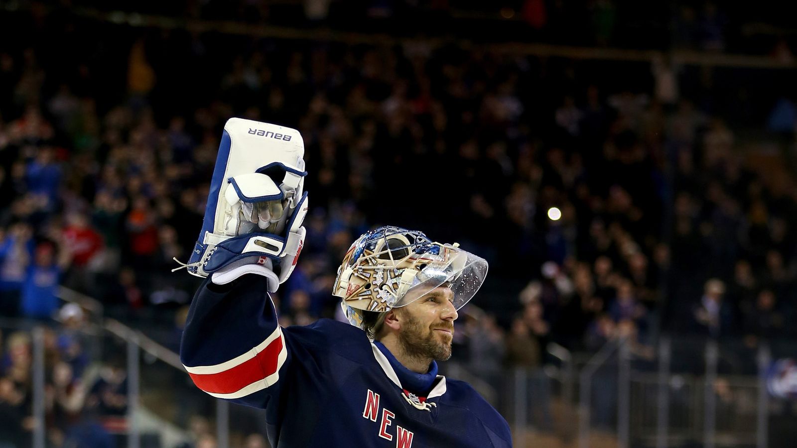NHL 300th career win for New York Rangers netminder Henrik Lundqvist
