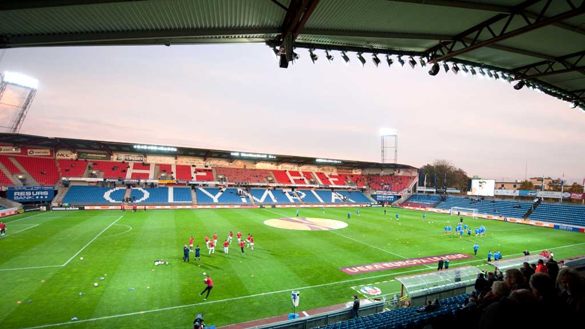 Kan ignoreres bælte Gør det ikke Djurgarden's match at Helsingborg abandoned after fan dies | Football News  | Sky Sports