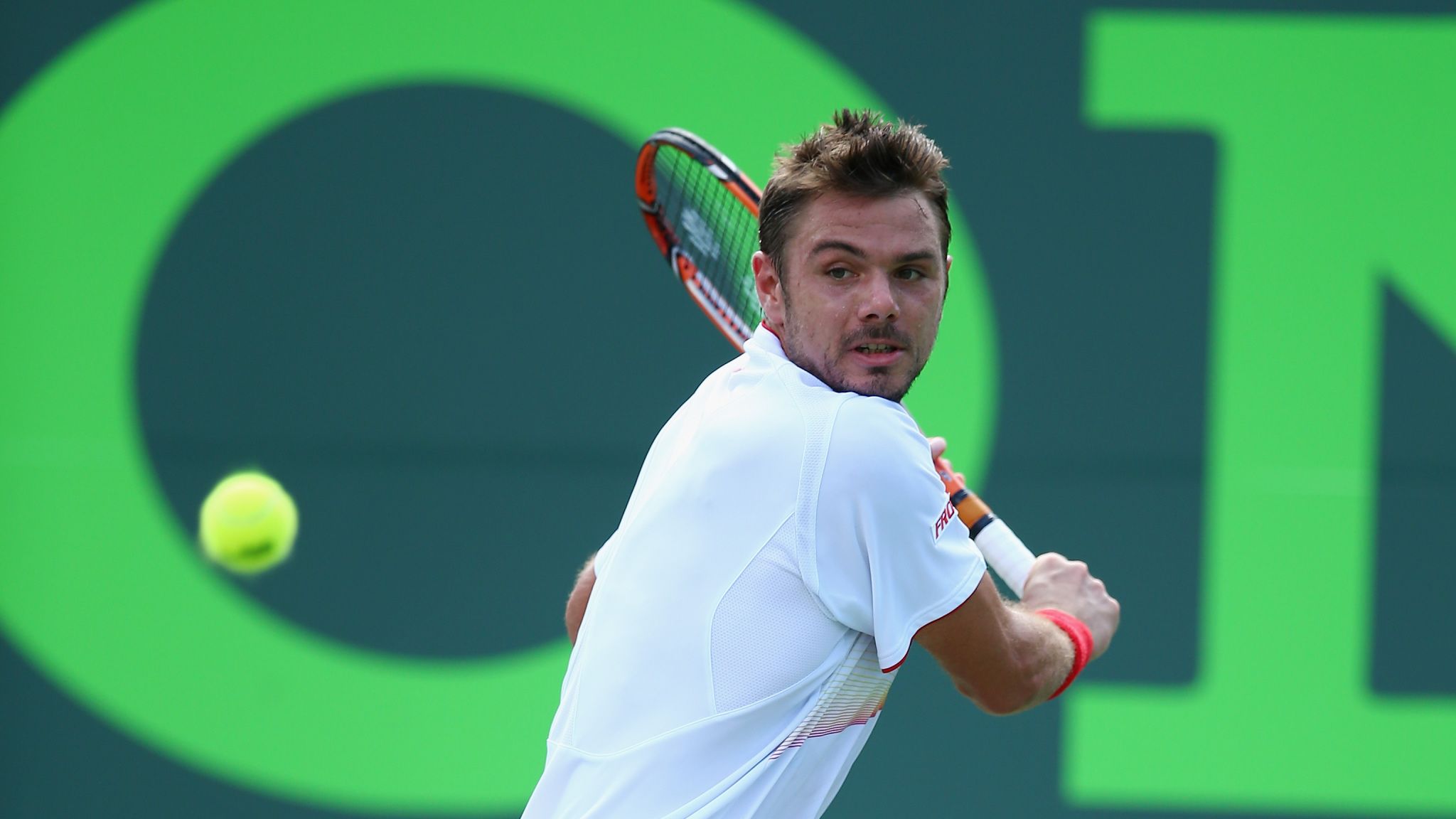 ATP Sony Open Tennis Stanislas Wawrinka battles past Daniel Gimeno