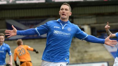 Image of Gary McDonald: Surgery on the cards for the St Johnstone midfielder