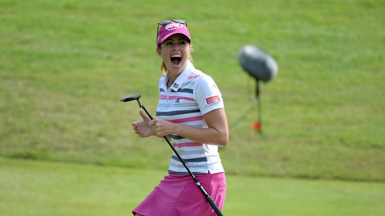 Paula Creamer: Watch the recent HSBC Women's Champions winnner in action live on Sky Sports
