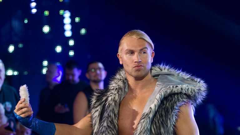 Tyler Breeze dispatched Mojo Rawley on NXT