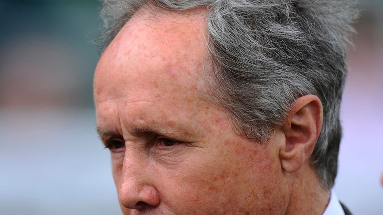 ESHER, ENGLAND - JUNE 14: Racehorse trainer Alan Jarvis poses at Sandown racecourse on June 14, 2013 in Esher, England. (Photo by Alan Crowhurst/Getty Imag