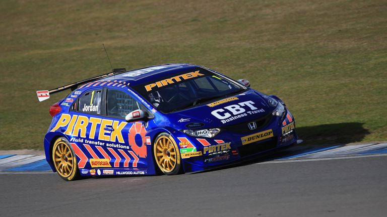Andrew Jordan: Made a strong start to the defence of his title