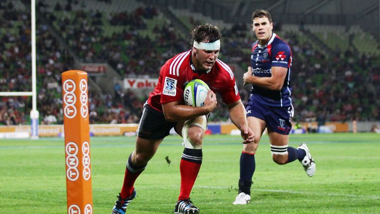 Ben Funnell: Scored the Crusaders' only try of the game