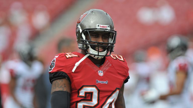 Cornerback Darrelle Revis of the Tampa Bay Buccaneers