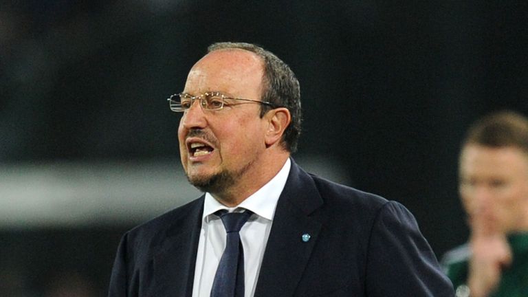 Rafael Benitez Napoli coach