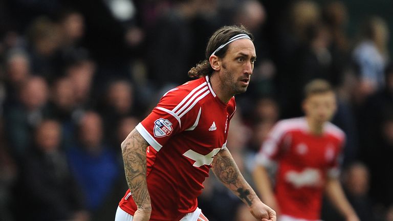 Nottingham Forest's Jonathan Greening during the Sky Bet Championship match at the iPro Stadium, Derby.