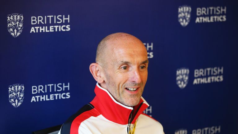 British Athletics Performance Director Neil Black