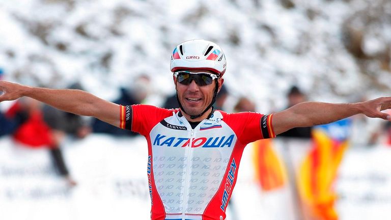 Joaquin Rodriguez wins stage three of the 2014 Volta a Catalunya