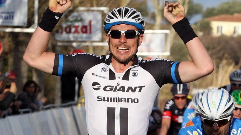 John Degenkolb (Giant Shimano) won Stage 1 of the 2014 Tour M..diterran..en