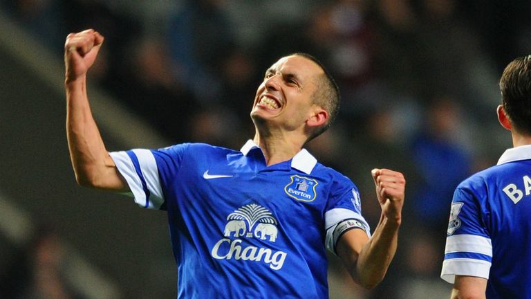 Leon Osman: Added a third for Everton shortly before time