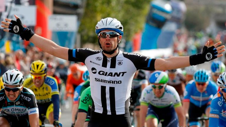 Luka Mezgec wins Stage Five of the 2014 Tour of Catalonia from Julian Alaphilippe and Samuel Dumoulin