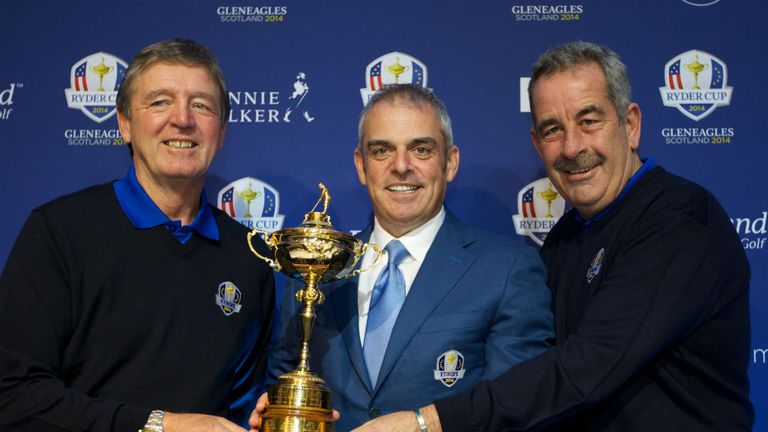 Paul McGinley Des Smyth Sam Torrance Ryder Cup