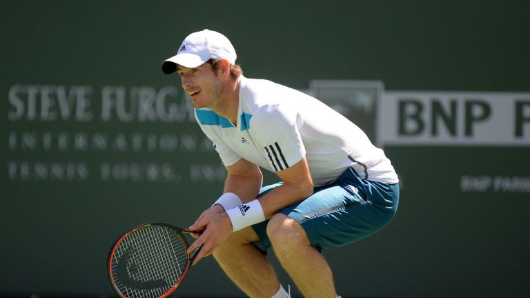Andy Murray BNP Paribas Open Indian Wells