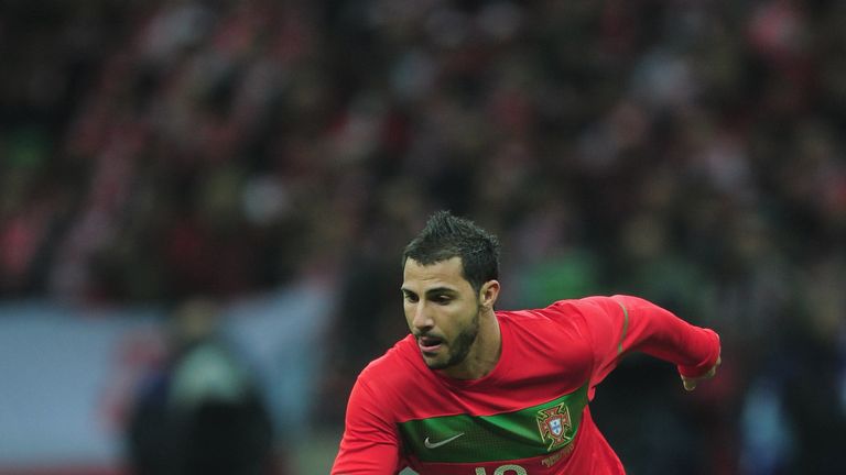 Ricardo Quaresma of Portugal in action during the International Friendly mach between Poland and Portugal in 2012