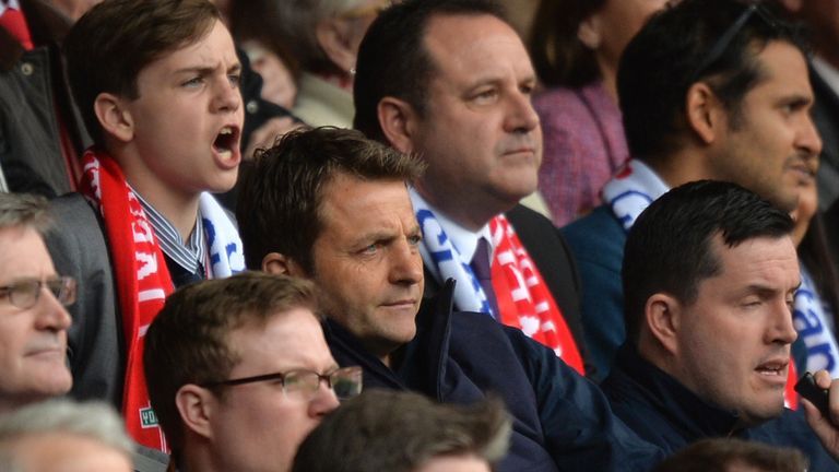Tim Sherwood: Watched the entire defeat at Liverpool from the stands
