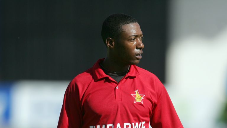 Zimbabwe batsman Vusimuzi Sibanda walks off the pitch after being dismissed during a one-dayer against Pakistan.