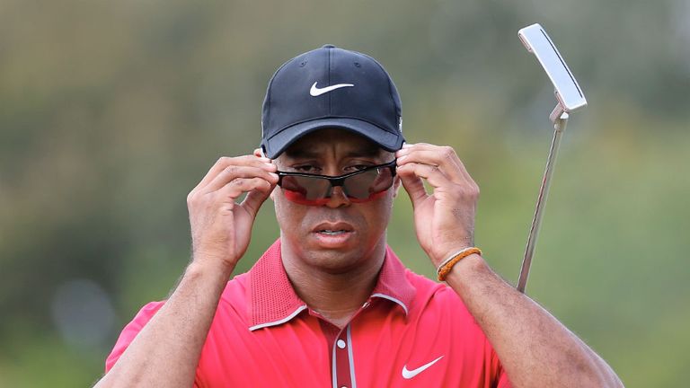 Tiger Woods Cadillac Championship sunglasses