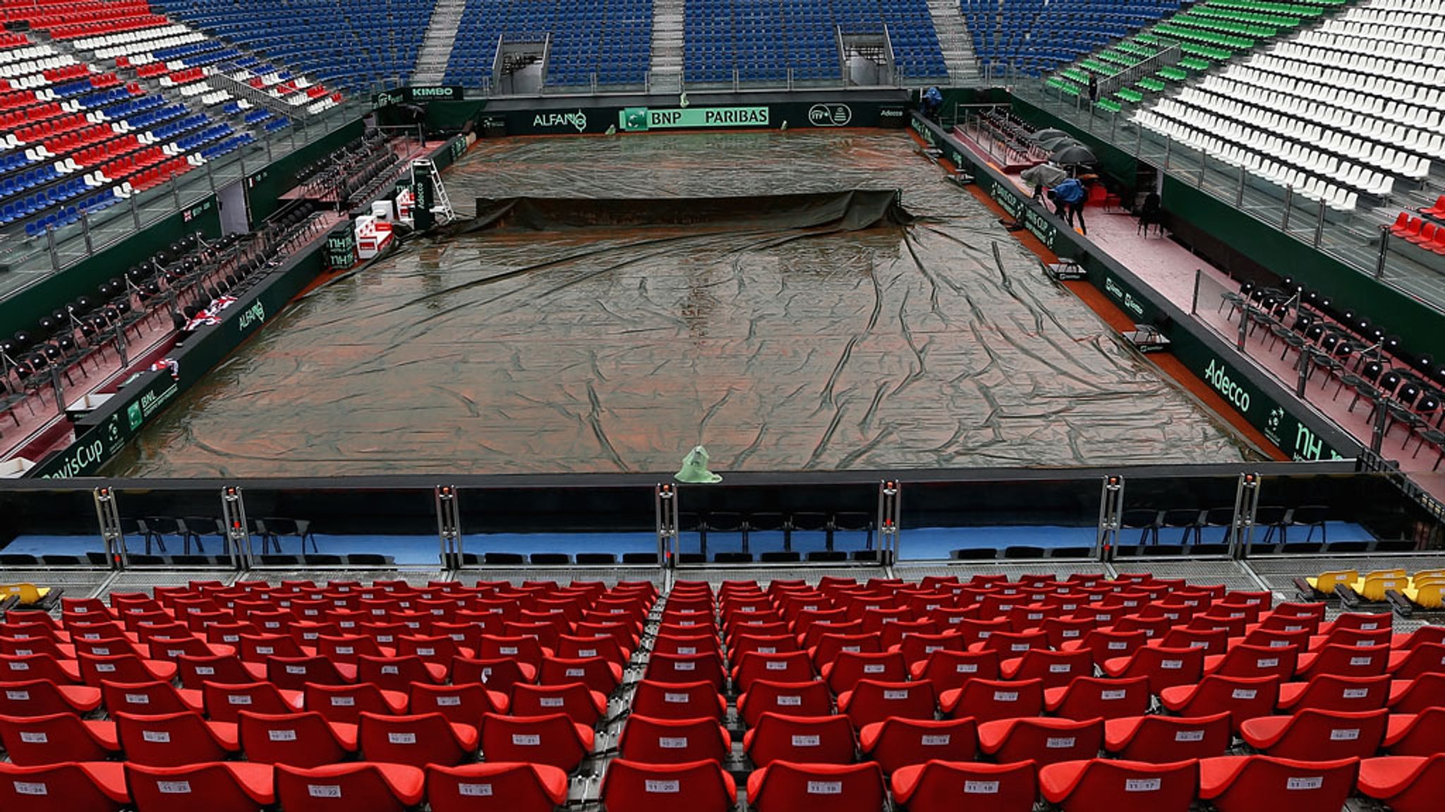 Naples Weather Davis Cup: Naples weather delays Great Britain's quarter-final | Tennis ...