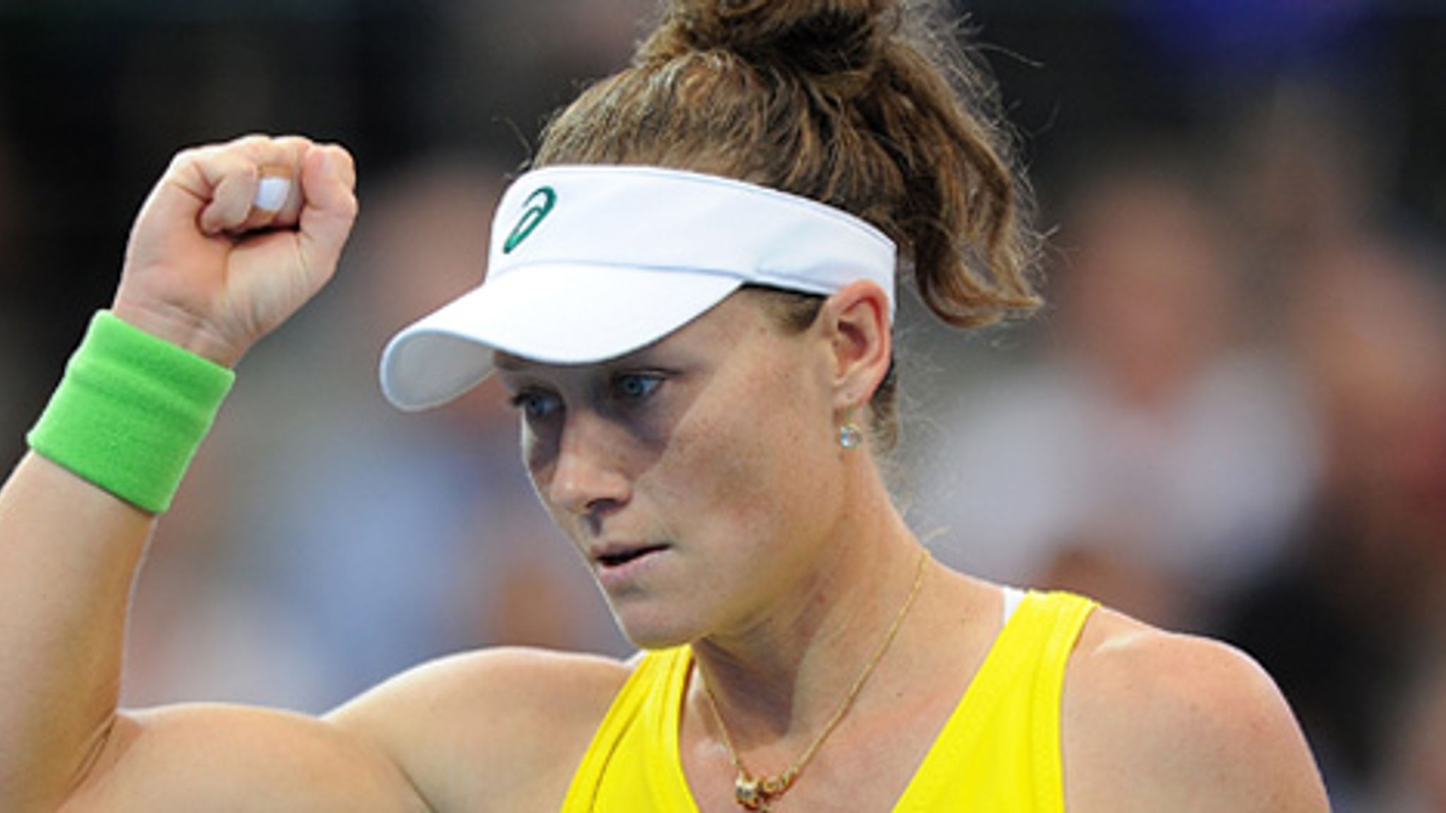 WTA Japan Open: Defending champion Samantha Stosur beats Zarina Diyas ...