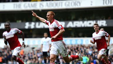 Image of Steve Sidwell: Will become a free agent this summer