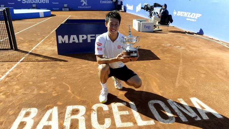 Kei Nishikori: Barcelona Open champion, 2014