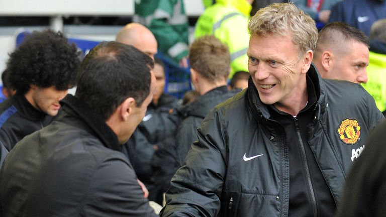 David Moyes: Endured an afternoon to forget at the home of his former employers