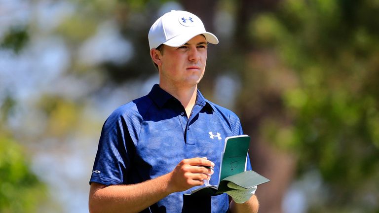 Jordan Spieth: Could become the first rookie to win the Masters since Fuzzy Zoeller