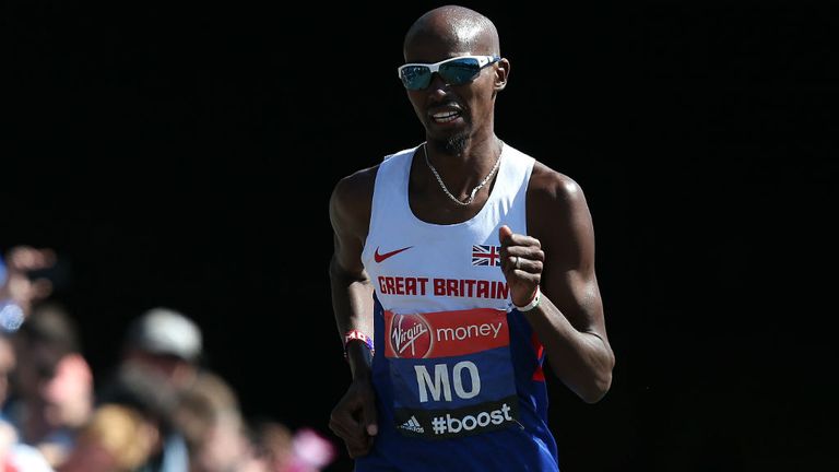 Mo Farah: Was scheduled to race the 5000m and 10,000m in Glasgow