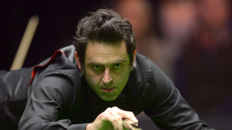 Ronnie O'Sullivan is just one frame from winning a sixth World title at the Crucible