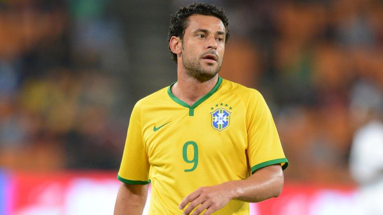 Fred of Brazil during the International Friendly match between South Africa and Brazil at FNB Stadium
