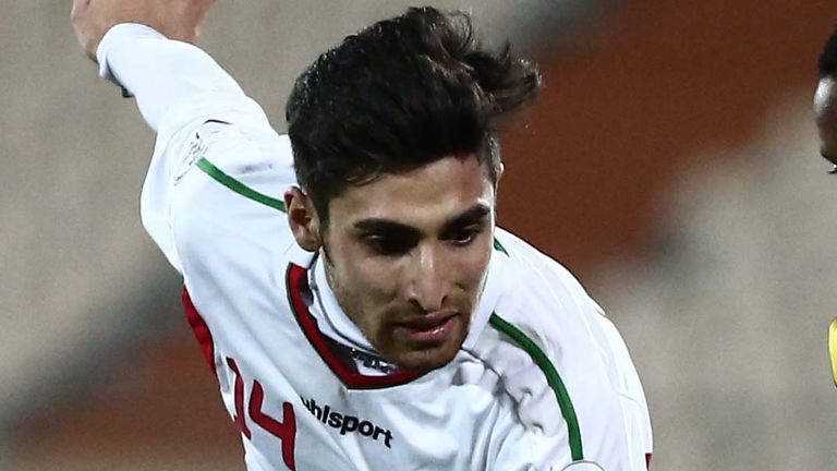 Iran's Alireza Jahanbakhsh 