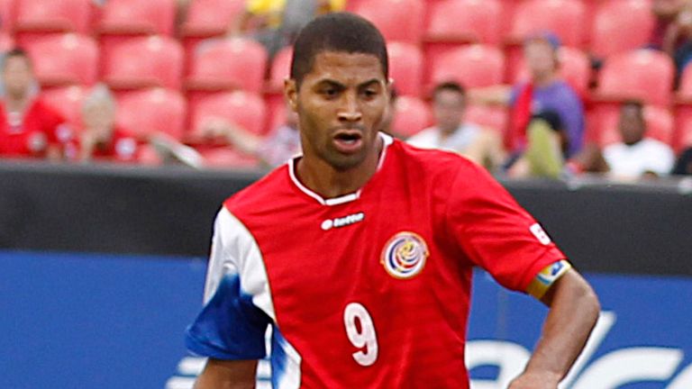 Alvaro Saborio of Costa Rica