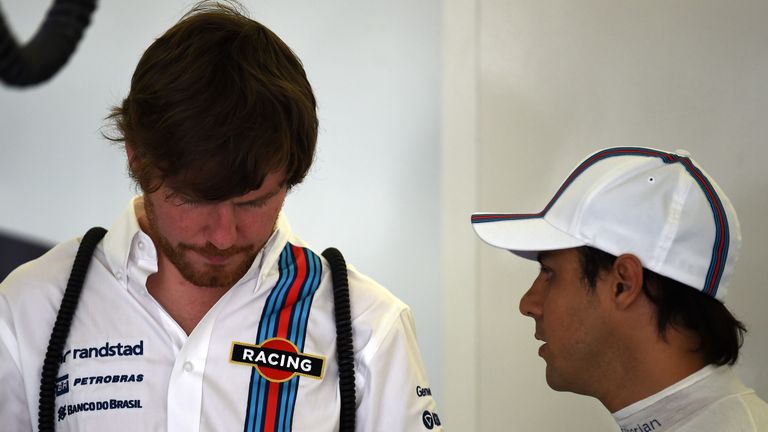 Rob Smedley and Felipe Massa have been reunited at Williams