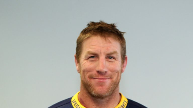 New Zealand international Brad Thorn of the Highlanders ahead of the 2014 Super Rugby season